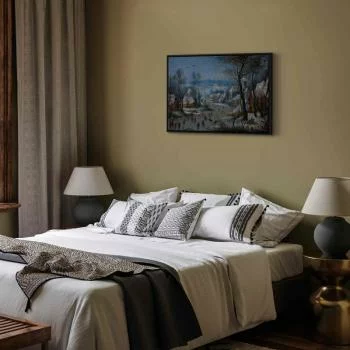 Obraz - Pieter Brueghel (młodszy) – Winter Landscape with a Bird Trap - obrazek 6