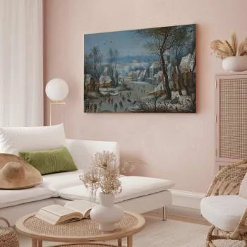 Obraz - Pieter Brueghel (młodszy) – Winter Landscape with a Bird Trap - obrazek 5