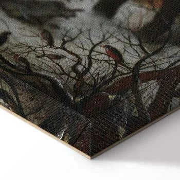 Obraz - Pieter Brueghel (młodszy) – Winter Landscape with a Bird Trap - obrazek 8