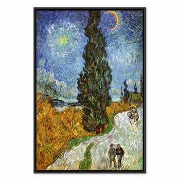 Obraz - Vincent van Gogh – Droga z cyprysem i gwiazdą - obrazek 2