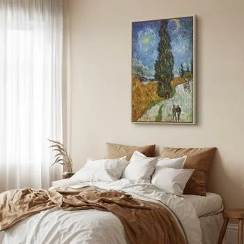 Obraz - Vincent van Gogh – Droga z cyprysem i gwiazdą - obrazek 6