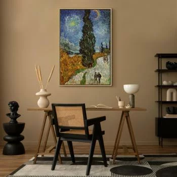 Obraz - Vincent van Gogh – Droga z cyprysem i gwiazdą - obrazek 7