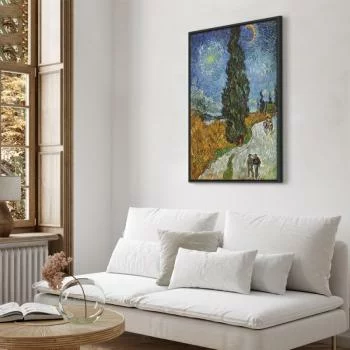 Obraz - Vincent van Gogh – Droga z cyprysem i gwiazdą - obrazek 5