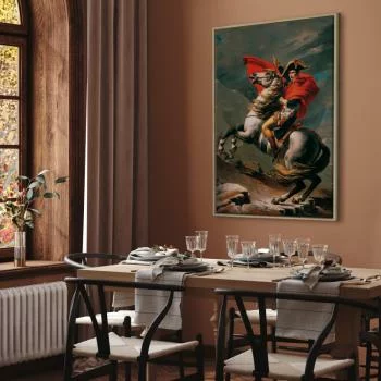 Obraz - Jacques-Louis David – Napoleon przekraczający Alpy - obrazek 7