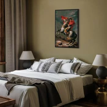 Obraz - Jacques-Louis David – Napoleon przekraczający Alpy - obrazek 6