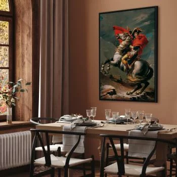 Obraz - Jacques-Louis David – Napoleon przekraczający Alpy - obrazek 7