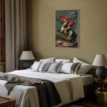 Obraz - Jacques-Louis David – Napoleon przekraczający Alpy - obrazek 6