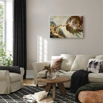 Obraz - Michał Anioł – Stworzenie Adama II - obrazek 5