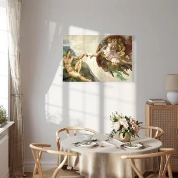 Obraz - Michał Anioł – Stworzenie Adama II - obrazek 7