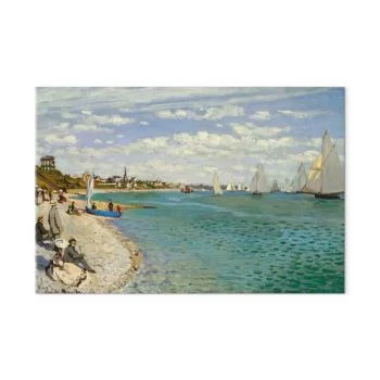 Obraz - Claude Monet – Regaty w Sainte-Adresse - obrazek 2