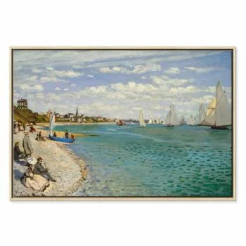 Obraz - Claude Monet – Regaty w Sainte-Adresse - obrazek 2