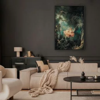 Obraz - Jean-Honoré Fragonard – Huśtawka - obrazek 5