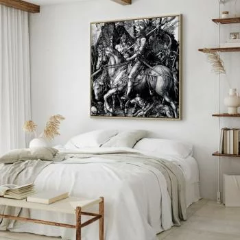 Obraz - Albrecht Dürer – Rycerz, śmierć i diabeł - obrazek 6