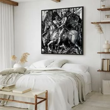 Obraz - Albrecht Dürer – Rycerz, śmierć i diabeł - obrazek 6