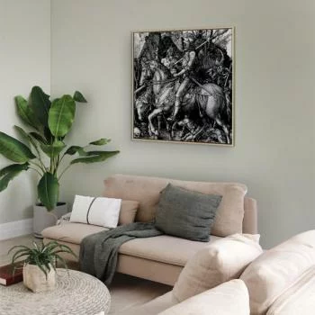 Obraz - Albrecht Dürer – Rycerz, śmierć i diabeł - obrazek 5