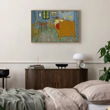 Obraz - La Chambre de Van Gogh - obraz sypialni w ciepłych kolorach - obrazek 5