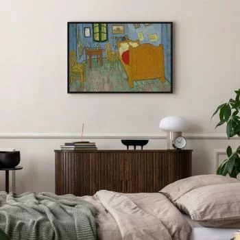 Obraz - La Chambre de Van Gogh - obraz sypialni w ciepłych kolorach - obrazek 5
