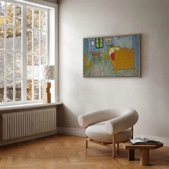 Obraz - La Chambre de Van Gogh - obraz sypialni w ciepłych kolorach - obrazek 2