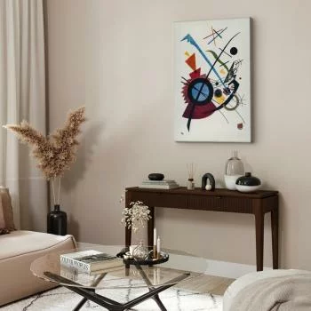 Obraz - Barwy podstawowe - geometryczna abstrakcja Kandinsky'ego (Wassily Kandinsky) - obrazek 4