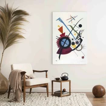 Obraz - Barwy podstawowe - geometryczna abstrakcja Kandinsky'ego (Wassily Kandinsky) - obrazek 5