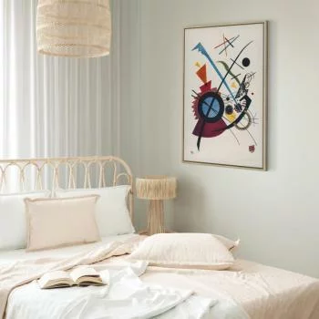 Obraz - Barwy podstawowe - geometryczna abstrakcja Kandinsky'ego (Wassily Kandinsky) - obrazek 5