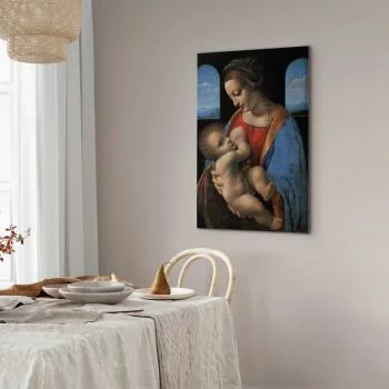 Obraz - Leonardo da Vinci – Madonna Litta - obrazek 7