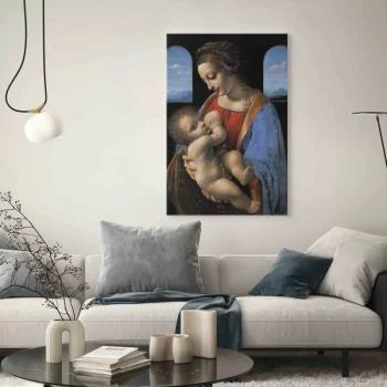 Obraz - Madonna Litta (Leonardo da Vinci) - obrazek 5