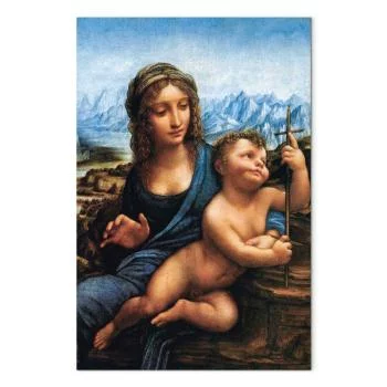 Obraz XXL - Leonardo da Vinci – Madonna z kądzielą - obrazek 2