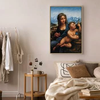 Obraz - Madonna z kądzielą (Leonardo da Vinci) - obrazek 5