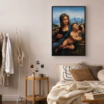 Obraz - Madonna z kądzielą (Leonardo da Vinci) - obrazek 5