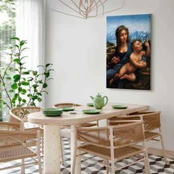 Obraz - Leonardo da Vinci – Madonna z kądzielą - obrazek 7