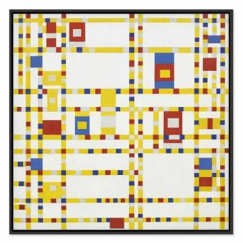 Obraz - Piet Mondrian – Broadway Boogie Woogie - obrazek 2