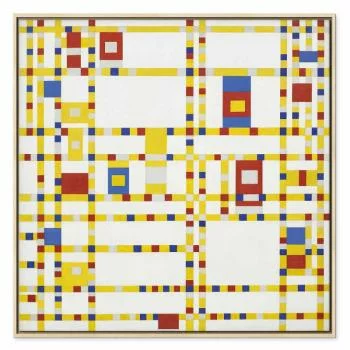 Obraz - Piet Mondrian – Broadway Boogie Woogie - obrazek 2