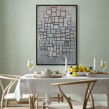 Obraz - Kompozycja nr IV (Piet Mondrian) - obrazek 6