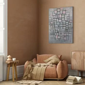 Obraz - Kompozycja nr IV (Piet Mondrian) - obrazek 2