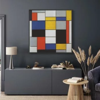 Obraz - Piet Mondrian – Kompozycja A - obrazek 5