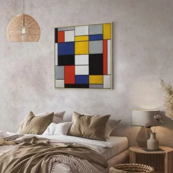 Obraz - Piet Mondrian – Kompozycja A - obrazek 6