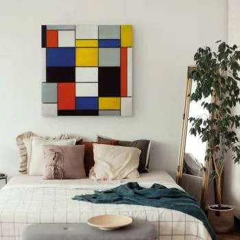 Obraz - Piet Mondrian – Kompozycja A - obrazek 6