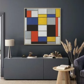 Obraz - Piet Mondrian – Kompozycja A - obrazek 5