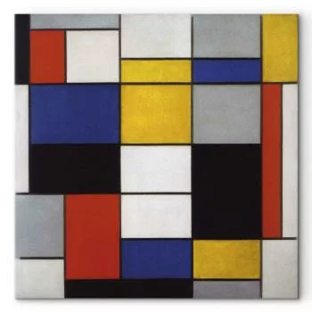 Obraz - Piet Mondrian – Kompozycja A - obrazek 2