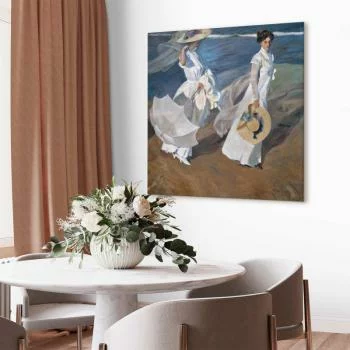 Obraz - Joaquín Sorolla y Bastida – Spacer wzdłuż brzegu morza - obrazek 5