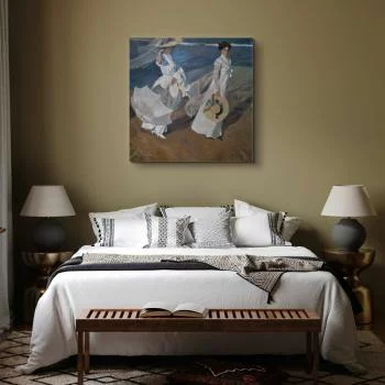 Obraz - Joaquín Sorolla y Bastida – Spacer wzdłuż brzegu morza - obrazek 6