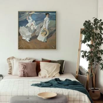 Obraz - Joaquín Sorolla y Bastida – Spacer wzdłuż brzegu morza - obrazek 6