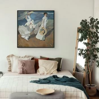 Obraz - Joaquín Sorolla y Bastida – Spacer wzdłuż brzegu morza - obrazek 6