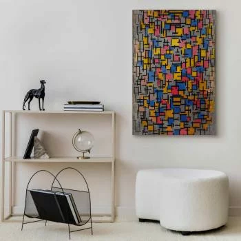 Obraz - Piet Mondrian – Kompozycja - obrazek 5