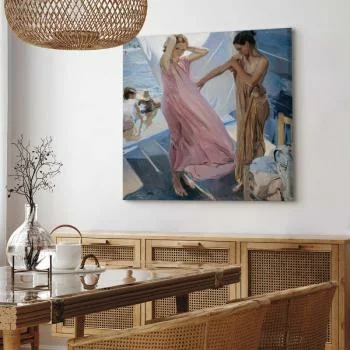 Obraz - Joaquín Sorolla y Bastida – Po kąpieli, Walencja - obrazek 7