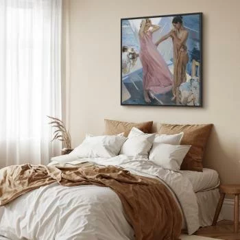 Obraz - Joaquín Sorolla y Bastida – Po kąpieli, Walencja - obrazek 6