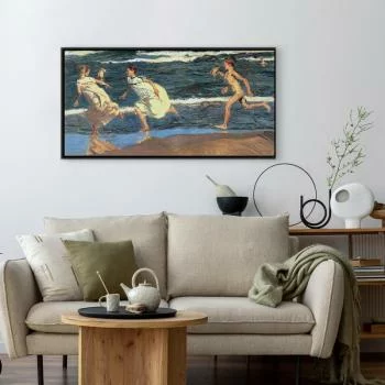 Obraz - Bieg wzdłuż plaży (Joaquín Sorolla y Bastida) - obrazek 2