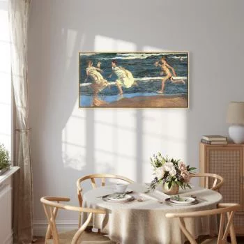 Obraz - Bieg wzdłuż plaży (Joaquín Sorolla y Bastida) - obrazek 6