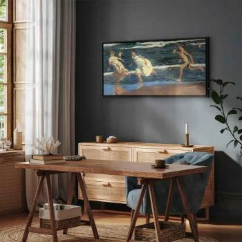 Obraz - Joaquín Sorolla y Bastida – Bieg wzdłuż plaży - obrazek 7